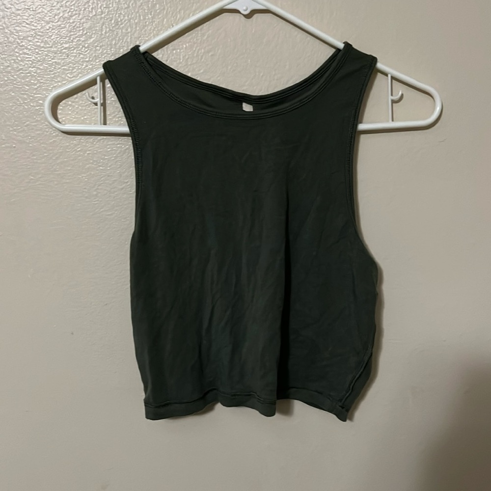 crop workout tank